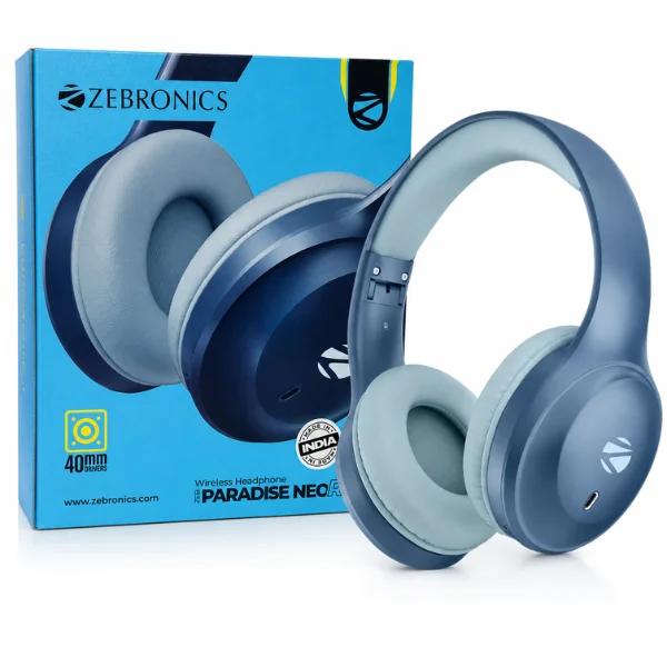 Zebronics Paradise Neo R ENC Wireless Bluetooth Headphones
